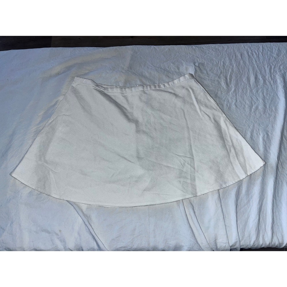 J Galt Shanghai White Tennis‎ Skirt Shorts Skirt Pleated Flirty Mini Women
